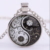 Yin And Yang Tai Chi Witchcraft Necklace Glass